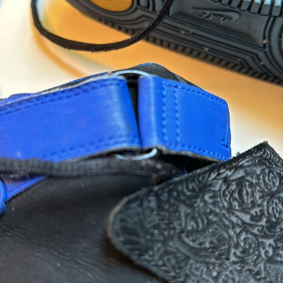 Air Jordan Fusion 20 black university blue retro 2008 size 9 - Picture 4 of 16